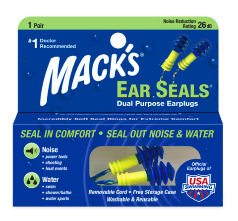 Mack's Ear Seals® Dual Purpose Ear Plugs