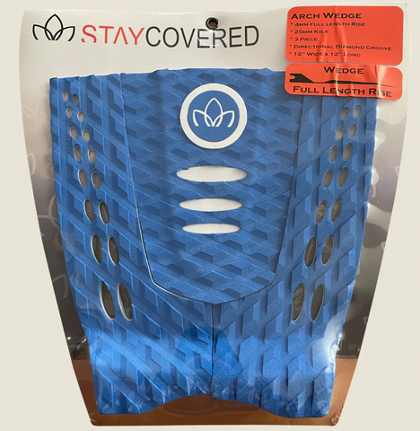 Stay Covered Arch Wedge 3 Piece Traction Pad Blue