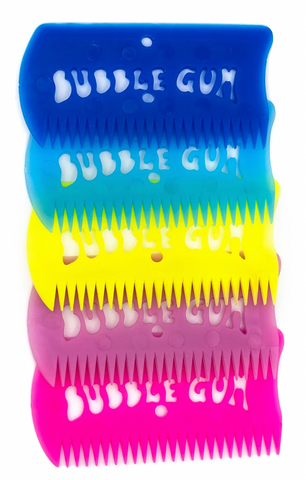 Bubble Gum Surf Wax Comb