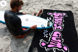 Bubble Gum Surf Wax Towel